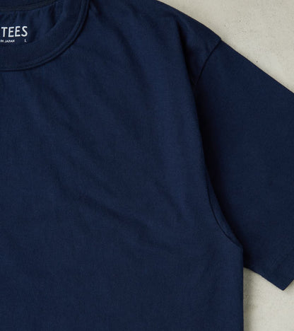 UTIL-NAV - UTILITEES Crew Neck T-Shirt - 5.5oz Loopwheel Navy