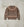 Batoner Nordic Crew Neck Alpaca Yarn Knit - Brown