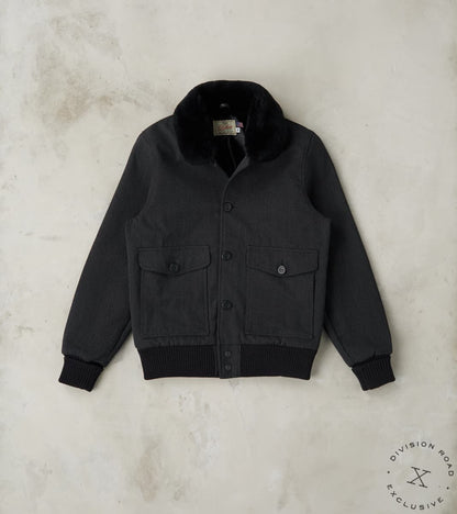 Dehen 1920 x Division Road Winston Jacket - Fox Brothers® Military Serge - Charco…