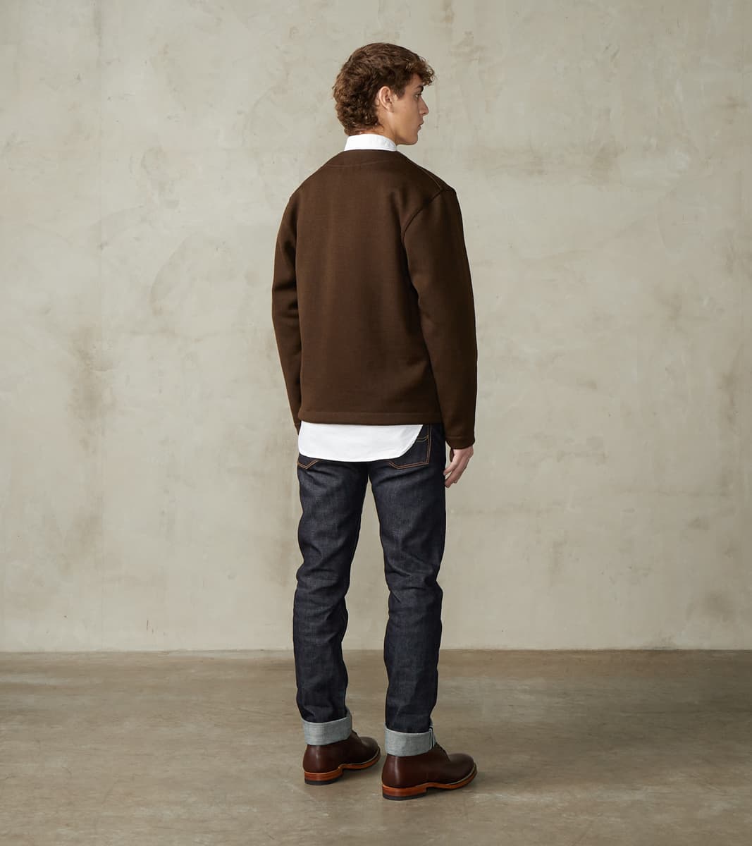 Casual Cardigan - Brown
