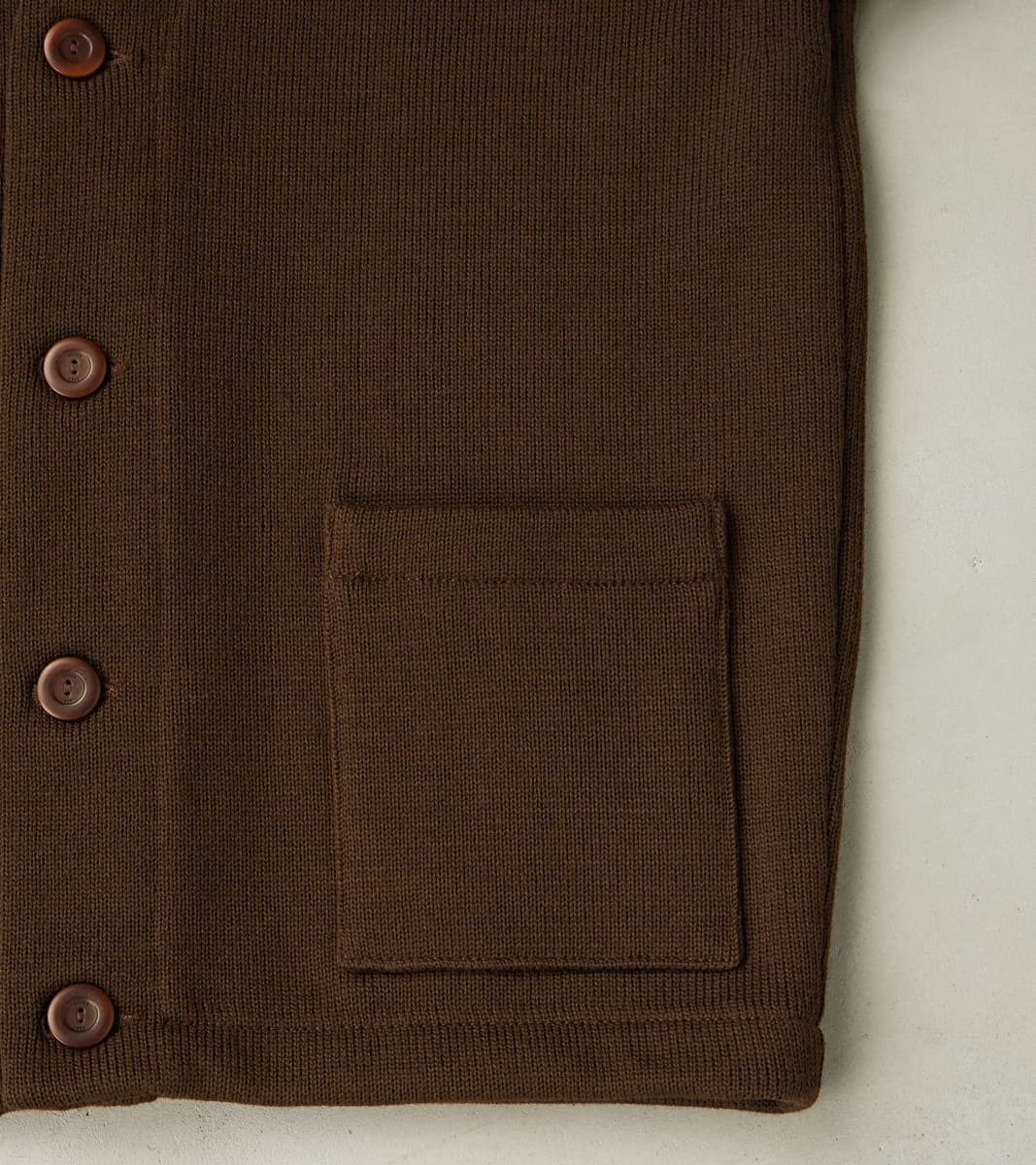 Casual Cardigan - Brown