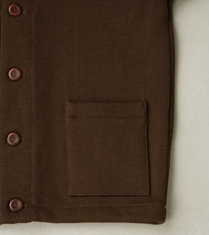 Casual Cardigan - Brown