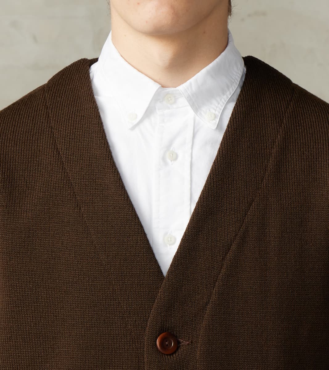 Casual Cardigan - Brown
