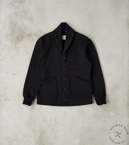 Dehen 1920 x Division Road Shawl Cardigan - Black