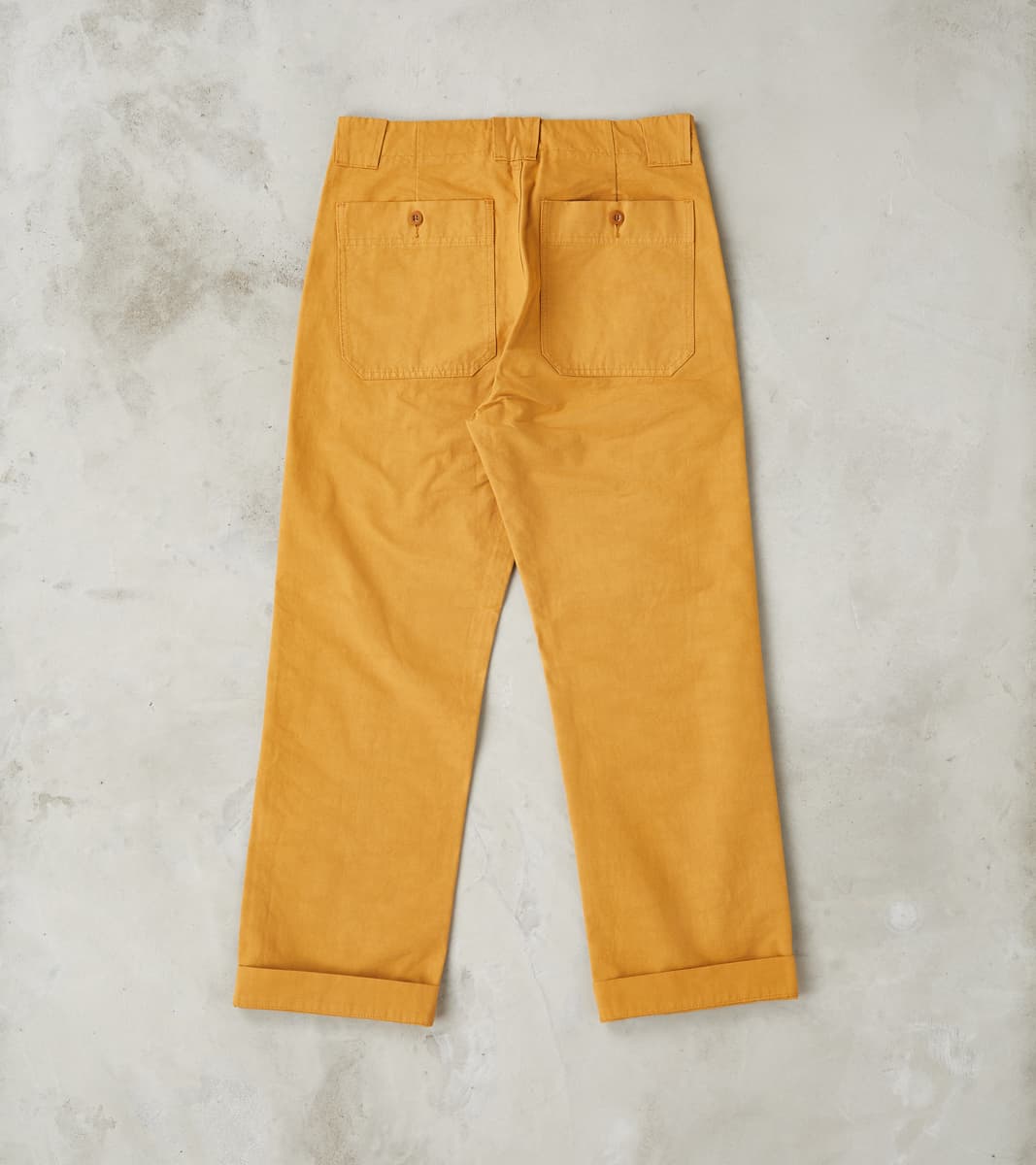 Logan 321 Swiss Army Pant - Straight Tapered - Mustard Military Canvas