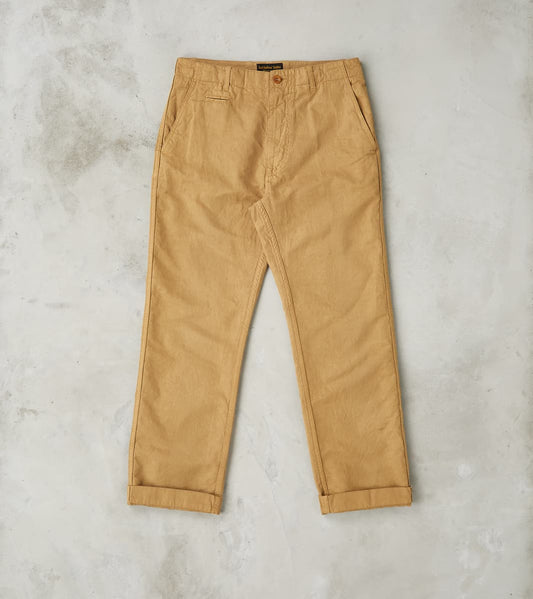 East Harbour Surplus Axel 071 Chino Pant - Classic Tapered - Khaki Cot…
