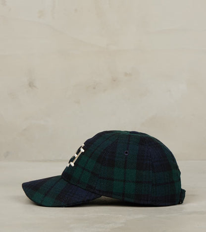 EHS Tiger Ball Cap - Blackwatch Wool Twill