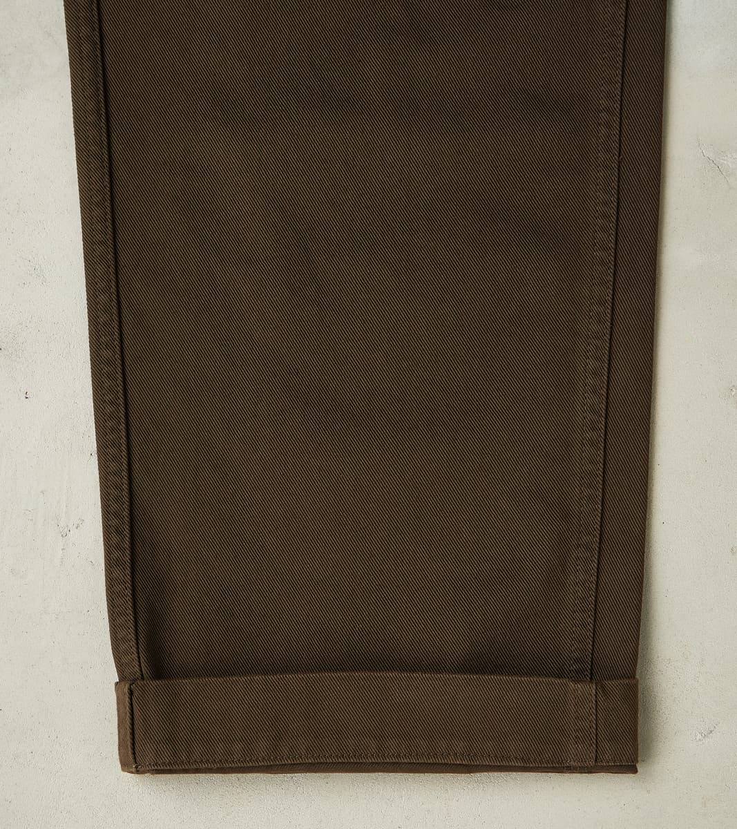 Smith 2608 Utility Pant - Wide Straight - Brown Serge Twill