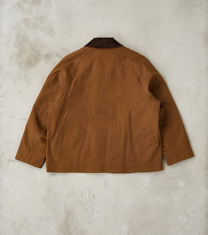 Dorset 2659 Raglan Hunting Jacket - Brown Waxed Canvas
