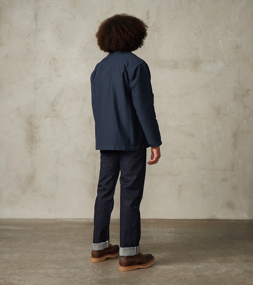 Stanton 2621 Military Utility Jacket - Navy Whipcord Twill