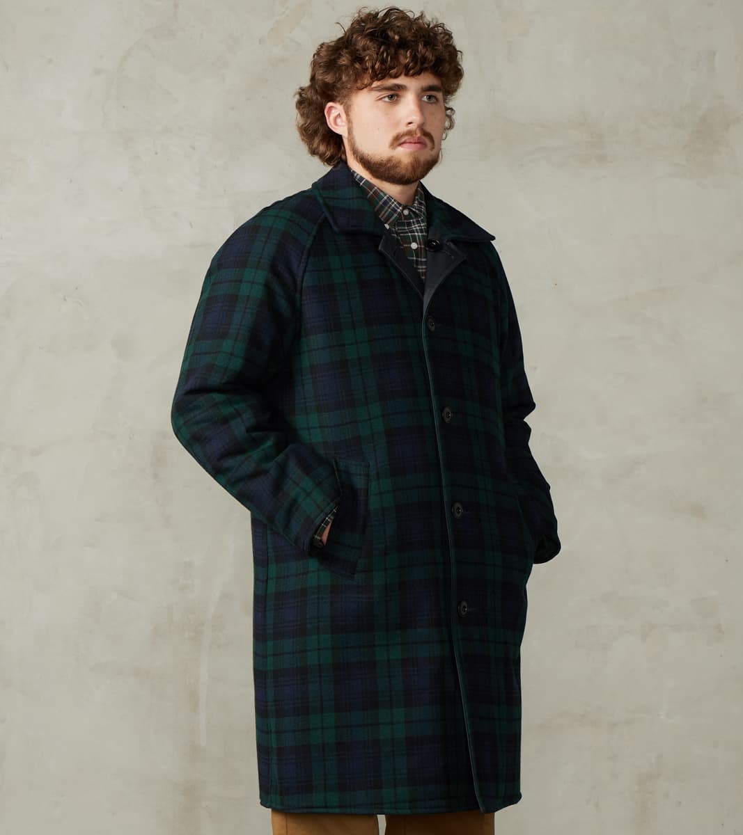 East Harbour Surplus Murray 670 Reversible Raglan Trench Coat - Black …