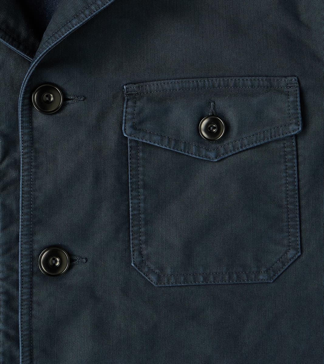 Stanton 2621 Military Utility Jacket - Navy Whipcord Twill