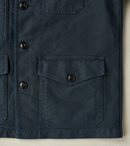 Stanton 2621 Military Utility Jacket - Navy Whipcord Twill