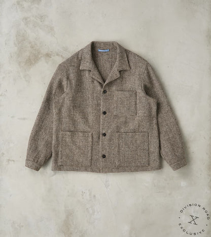 Fortela x Division Road Tristan Work Jacket - Lovat® Sonsie Tweed Twil…