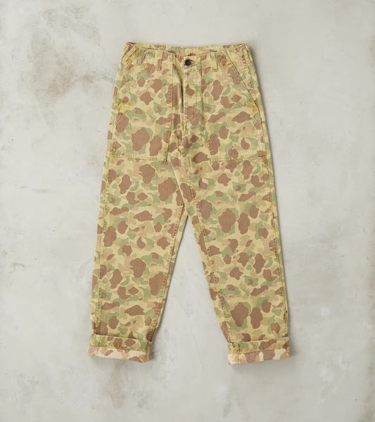 Fortela New Fatigue Trouser - Kamo Herringbone Twill