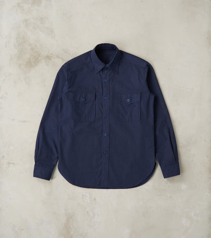 Fortela CPO Shirt - Indigo Dyed Canvas