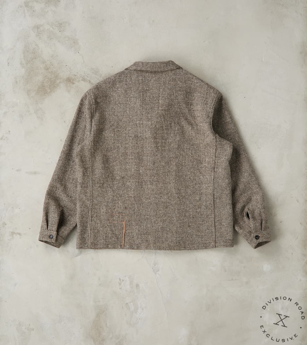 FxDR Tristan Work Jacket - Lovat® Sonsie Tweed Twill - Undyed Ash Barleycorn