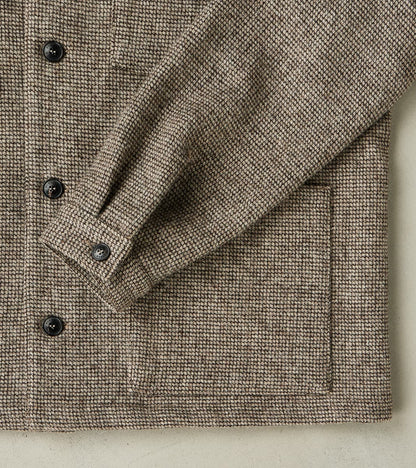 FxDR Tristan Work Jacket - Lovat® Sonsie Tweed Twill - Undyed Ash Barleycorn
