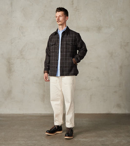 Fortela x Division Road Ringo Overshirt - Fox Brothers® Wool Twill Twe…