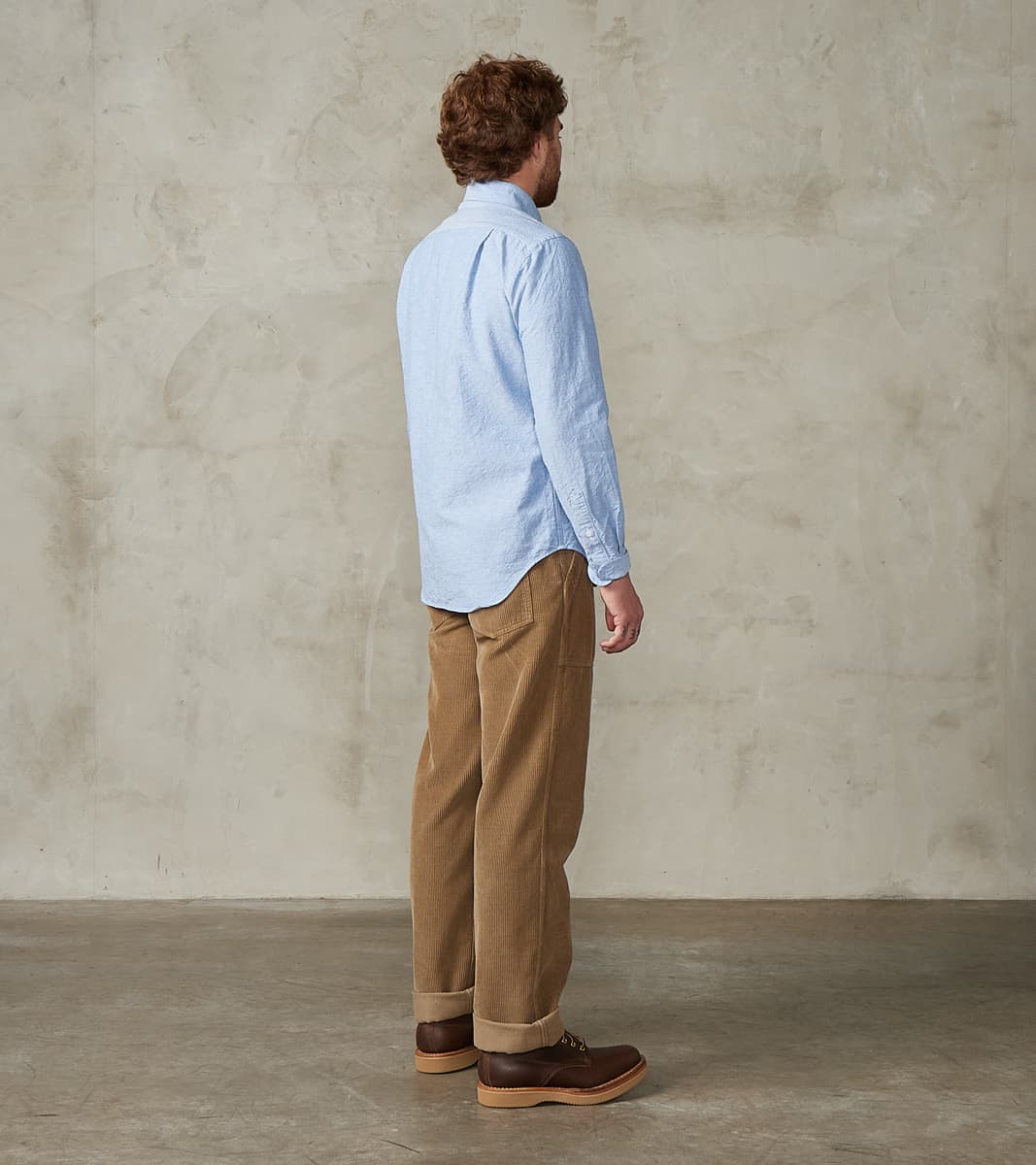 New Fatigue Trouser - Khaki Corduroy