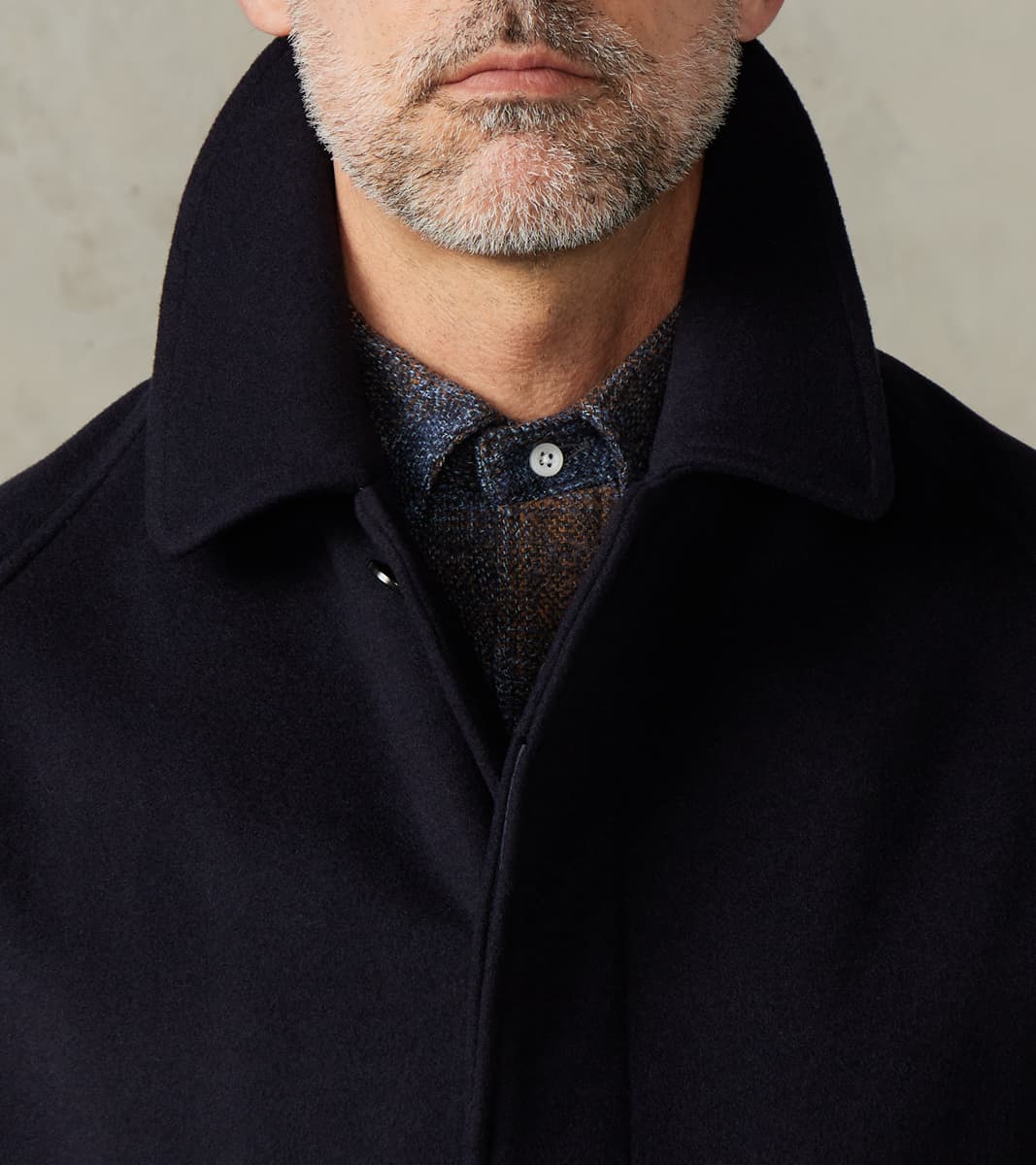 Roger Jacket - Navy Superfine Wool Twill