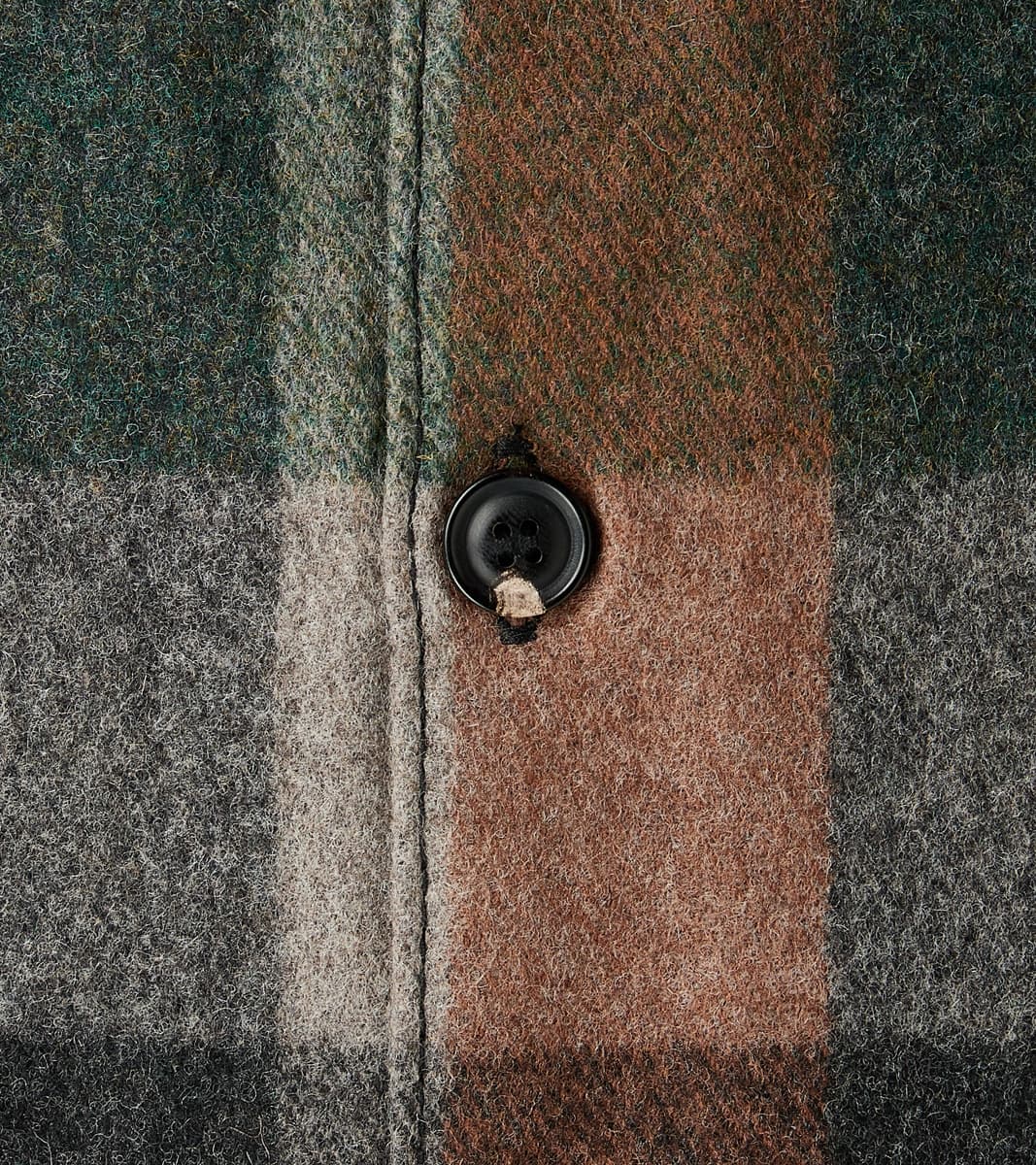 Benson - Fox Brothers® x Division Road Twill Flannel - Forest Hunter Check
