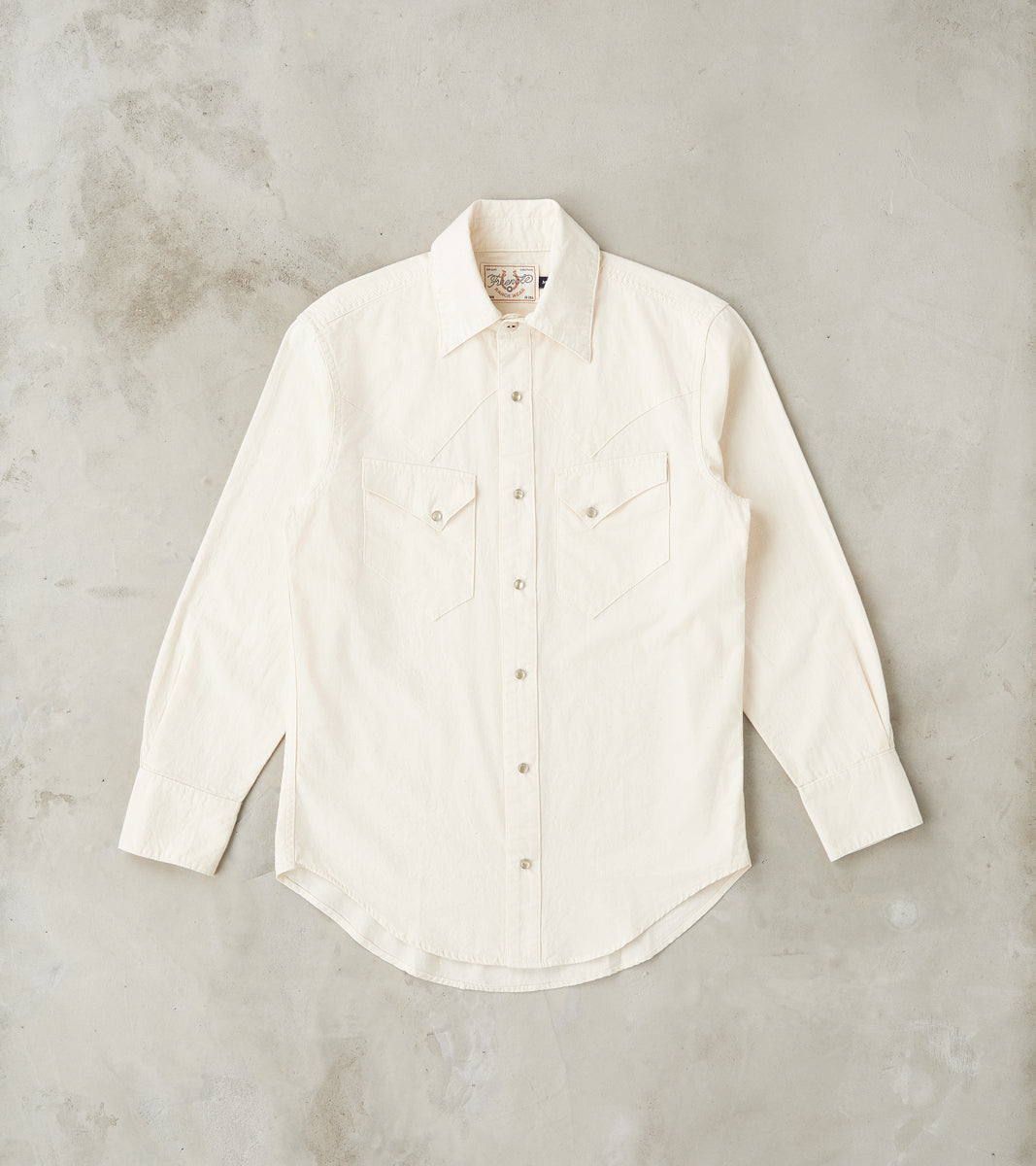 Freenote Cloth Northfork - Japanese Nep Chambray - Sand