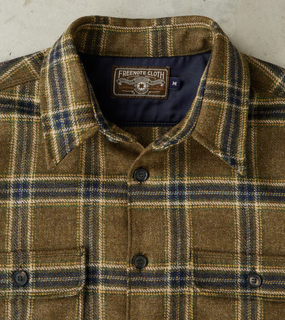 Benson - Fox Brothers® x Division Road Twill Tweed - British Rally Plaid