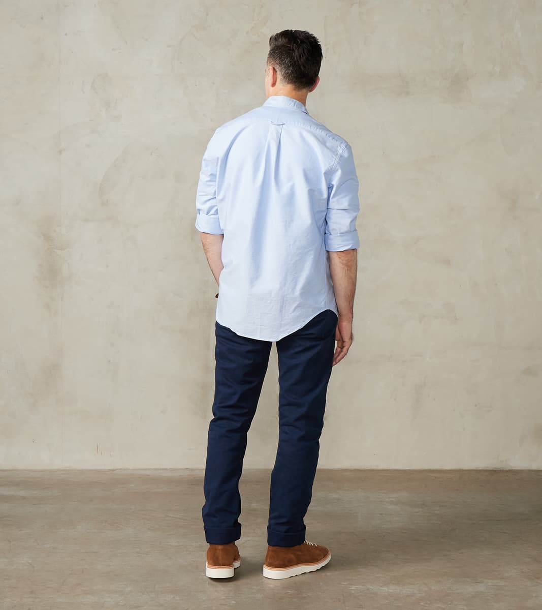 Workers Chino - 14oz Japanese Military Slub Canvas - Navy