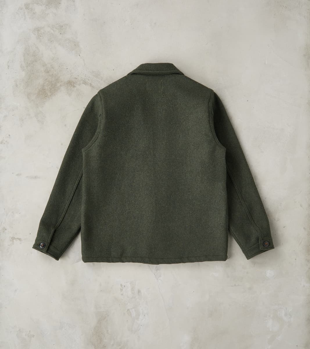 Midway - Japanese Melton Wool - Olive