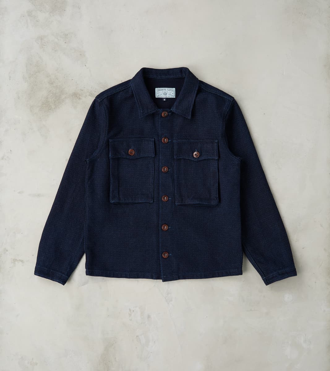 Freenote Cloth Midway - Japanese Sashiko - Indigo