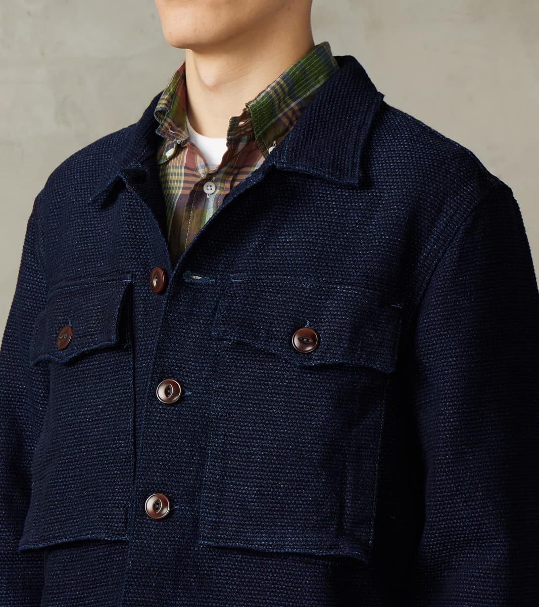 Midway - Japanese Sashiko - Indigo