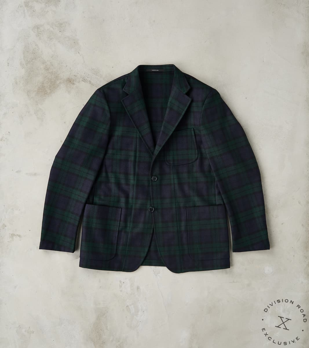Gitman Vintage x Division Road Simple Jacket - Fox Brothers® Wool Twil…