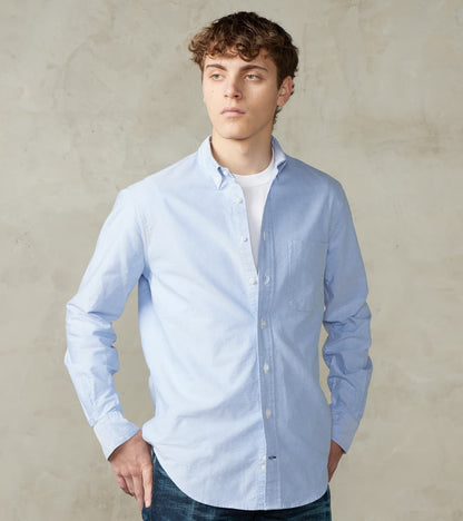 Gitman Vintage x Division Road Cambridge Oxford - Blue