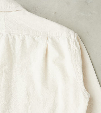 Japanese Amekaji Oxford Camper - Chalk