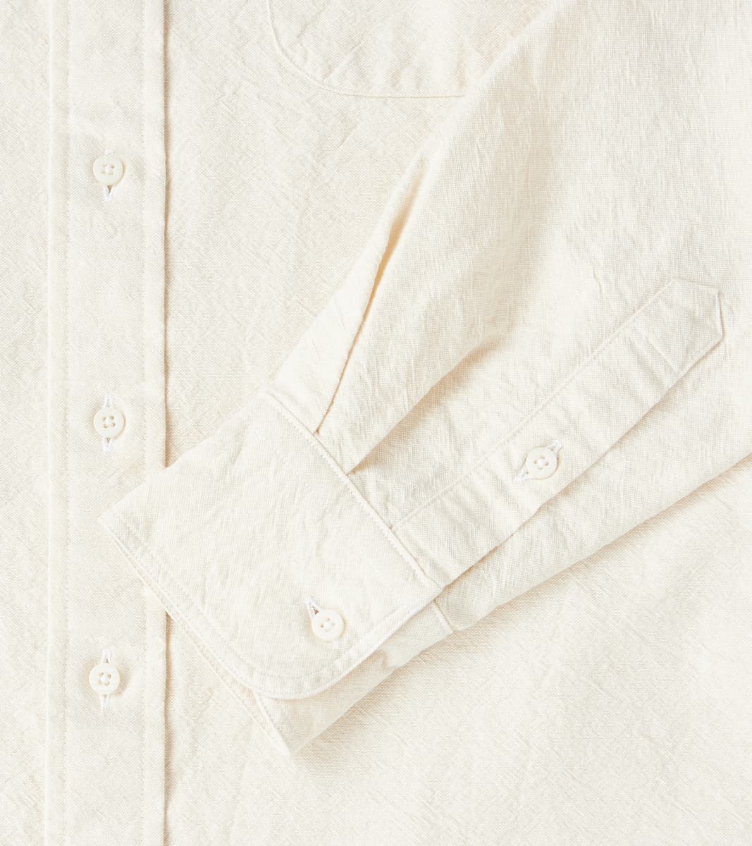 Japanese Amekaji Oxford Camper - Chalk