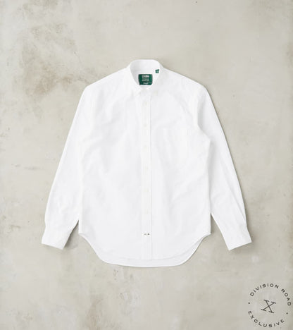 Gitman Vintage x Division Road Cambridge Oxford - White