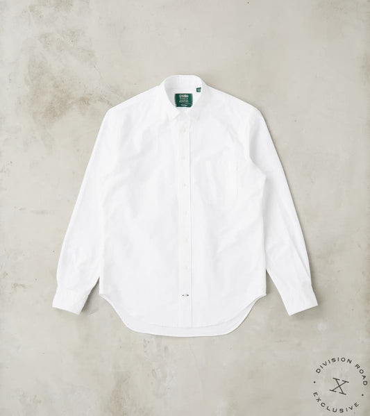 Gitman Vintage x Division Road Cambridge Oxford - White