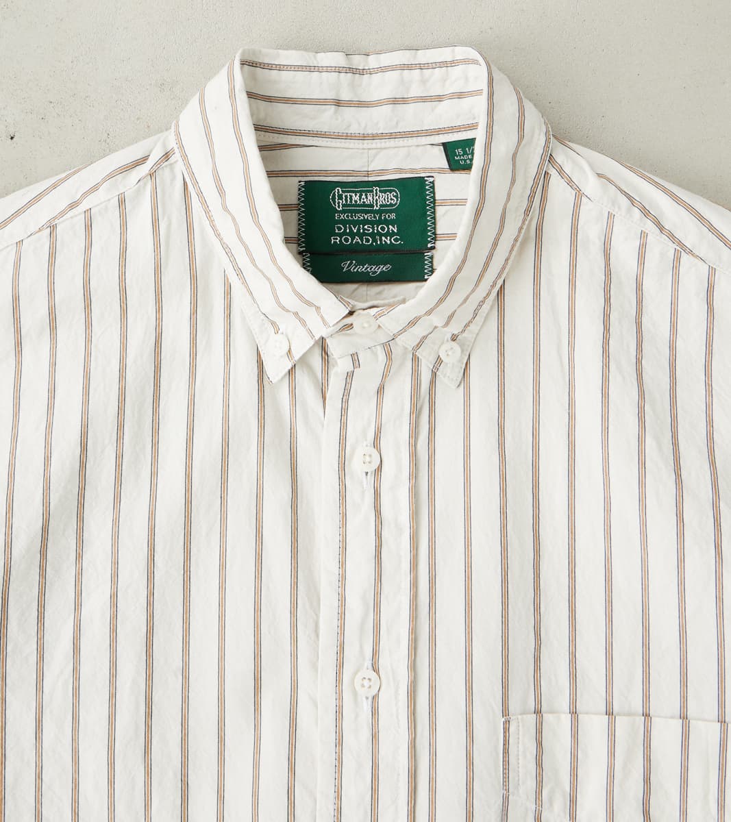 Japanese Washer Stripe - Antique White