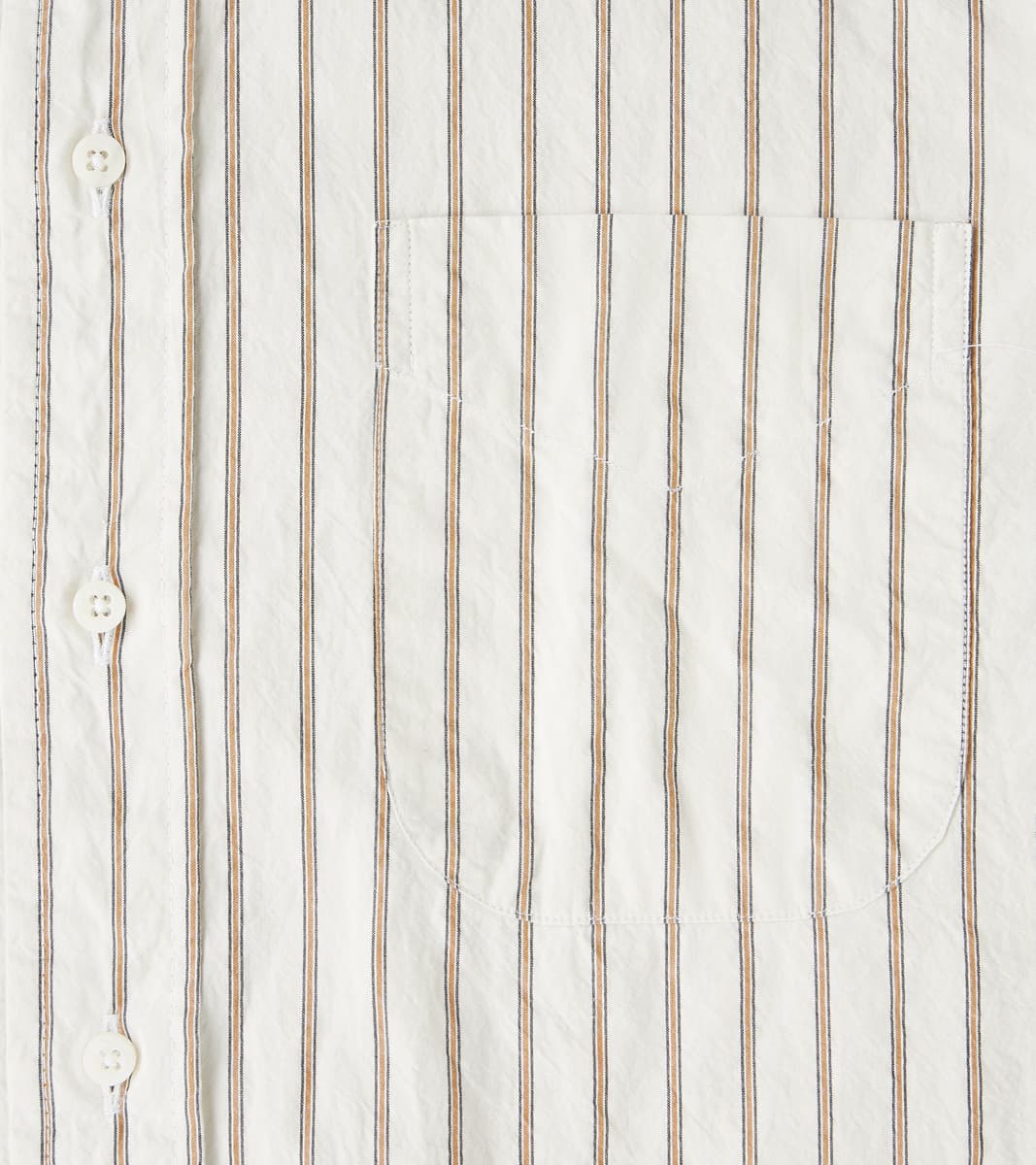 Japanese Washer Stripe - Antique White