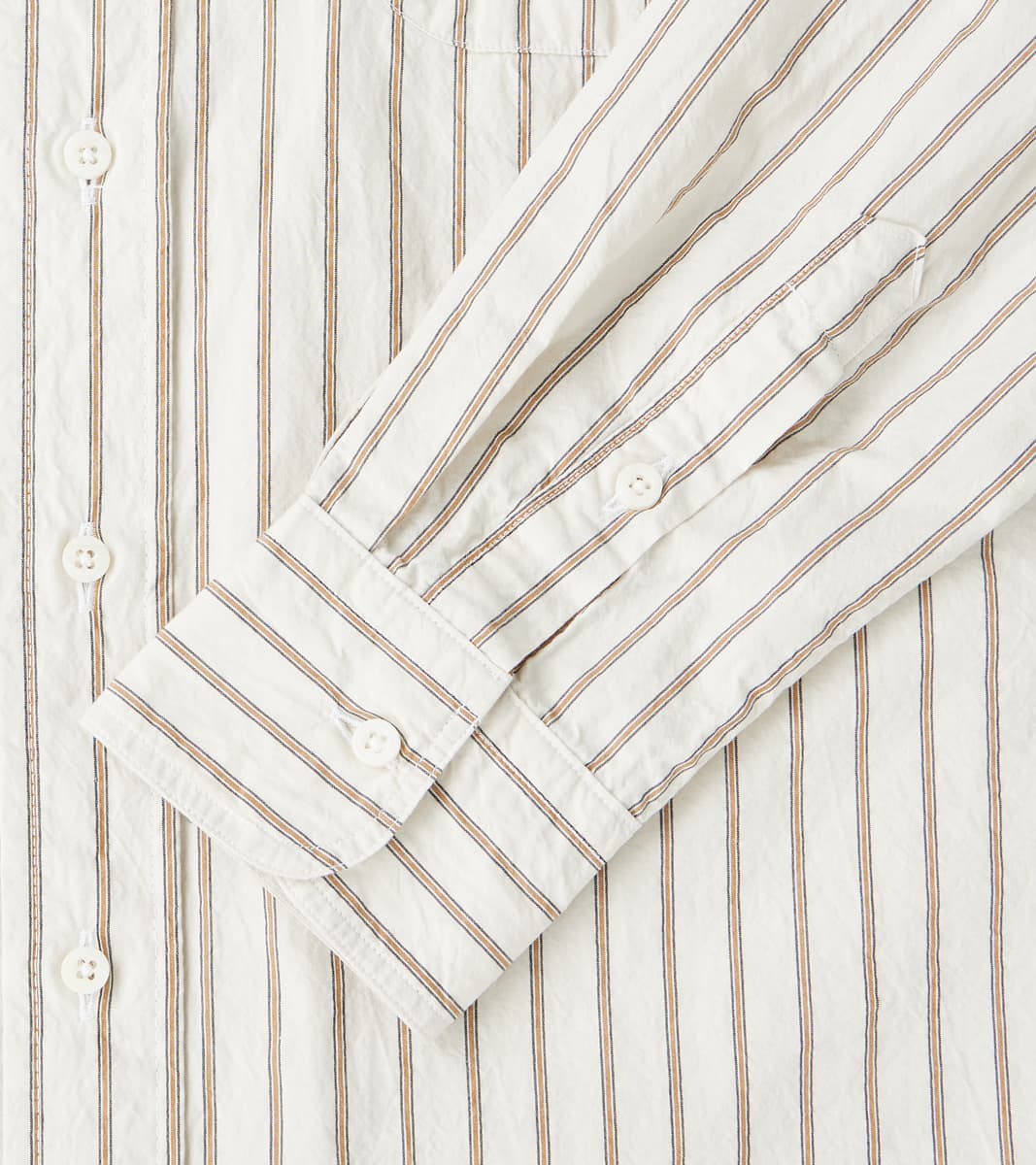Japanese Washer Stripe - Antique White
