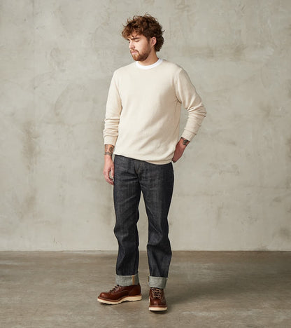 Harbour Cotton Linen Sweater - Seashell