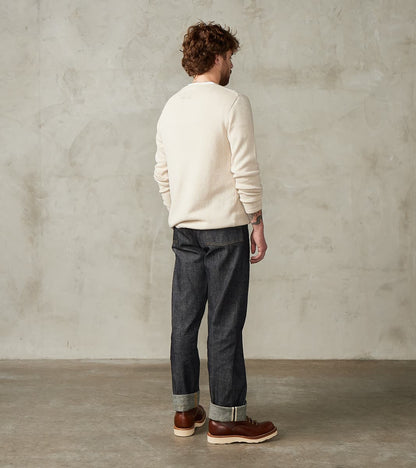Harbour Cotton Linen Sweater - Seashell