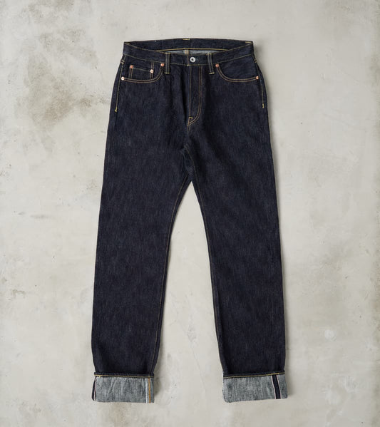 Iron Heart 888S-SLB - High Rise Relaxed Tapered - 16oz Slubby Selvedge…