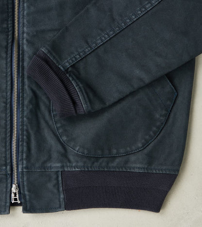 47-NAV - Tanker Jacket -  12oz Navy Whipcord
