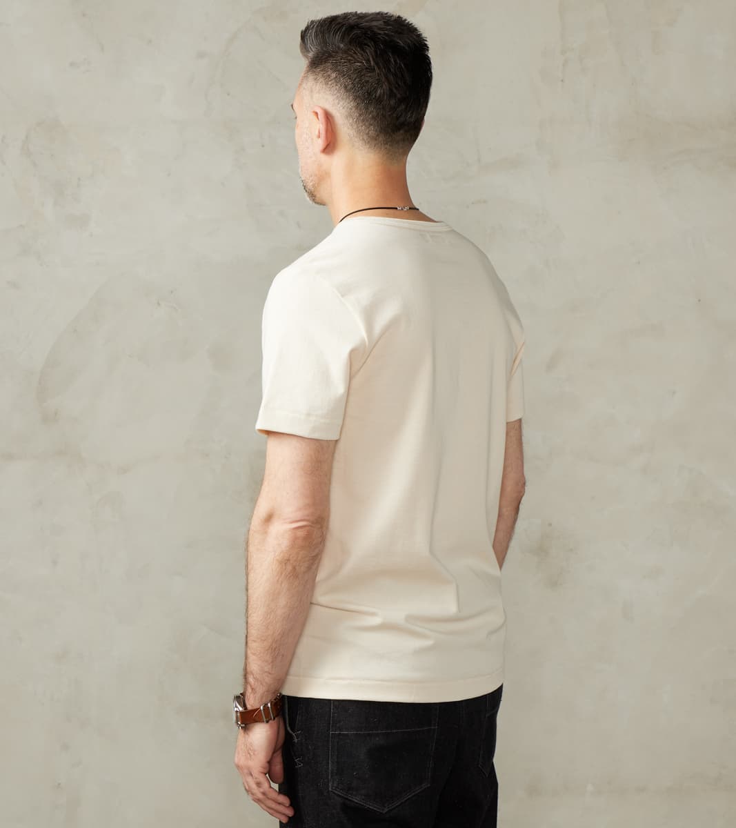215 Good Originals - 7.2oz Loopwheeled 2-Thread T-Shirt - 02 Nature