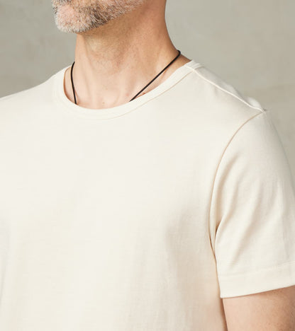 215 Good Originals - 7.2oz Loopwheeled 2-Thread T-Shirt - 02 Nature