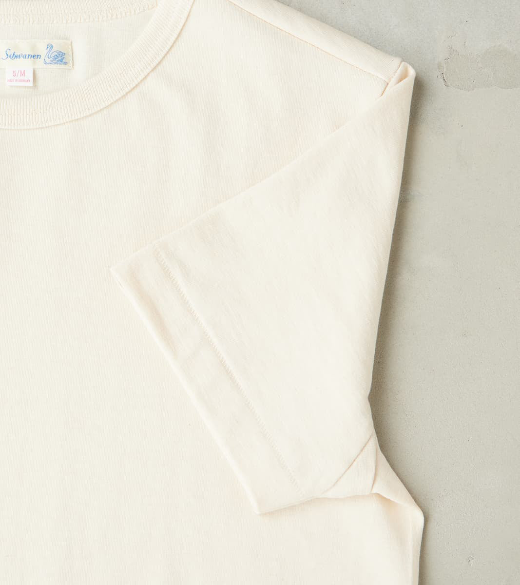 215 Good Originals - 7.2oz Loopwheeled 2-Thread T-Shirt - 02 Nature