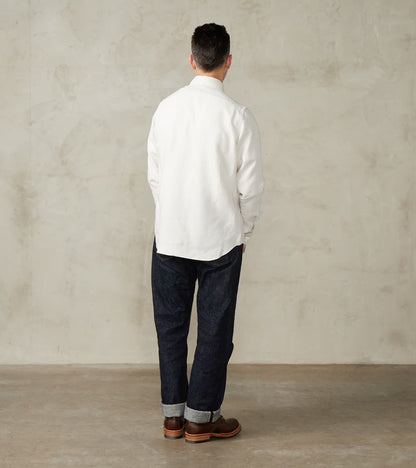 American Camp Shirt - Spence Bryson® Bone Irish Linen