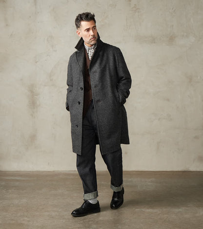 MotivMfg x Division Road Swiss Army Officer Coat - Fox Brothers® Fox Brothers® Gr…